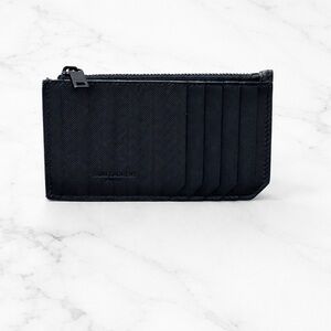 Saint Laurent Fragments Zippered Card Case